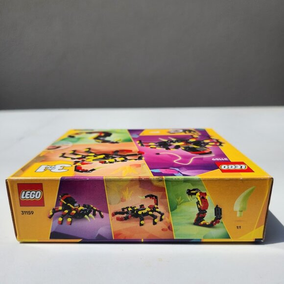 New LEGO Creator 3-in-1 31159 Spider Toy Spider Scorpion Snake Wild Animals Surp - Picture 14 of 16